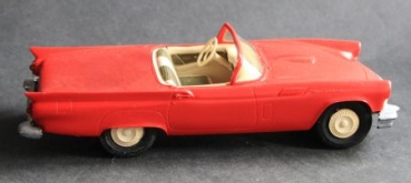 Ford Thunderbird Convertible 1957 US-Dealer Promotioncar Plasticmodel with friction drive (7397)